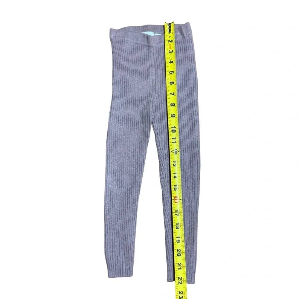 Zara| Kids Pink/Mauve Cashmere Knit Pullover and leggings set- Size 3-4 years